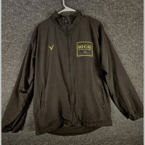 Verbero Black Full Zip Jacket Men's Medium So Cal Hockey Factory